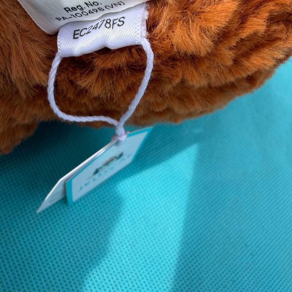 Jellycat FUDDLEWUDDLE HIGHLAND COW - Medium 8" Plush - Brand New with Tags - Picture 6 of 9